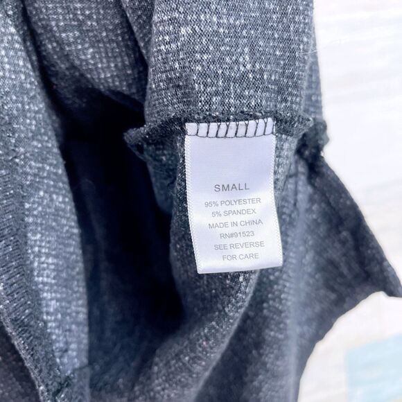 Jaclyn Intimates Pouch Pocket Pajama Dress Gray Soft Stretchy Womens Small - Picture 7 of 7